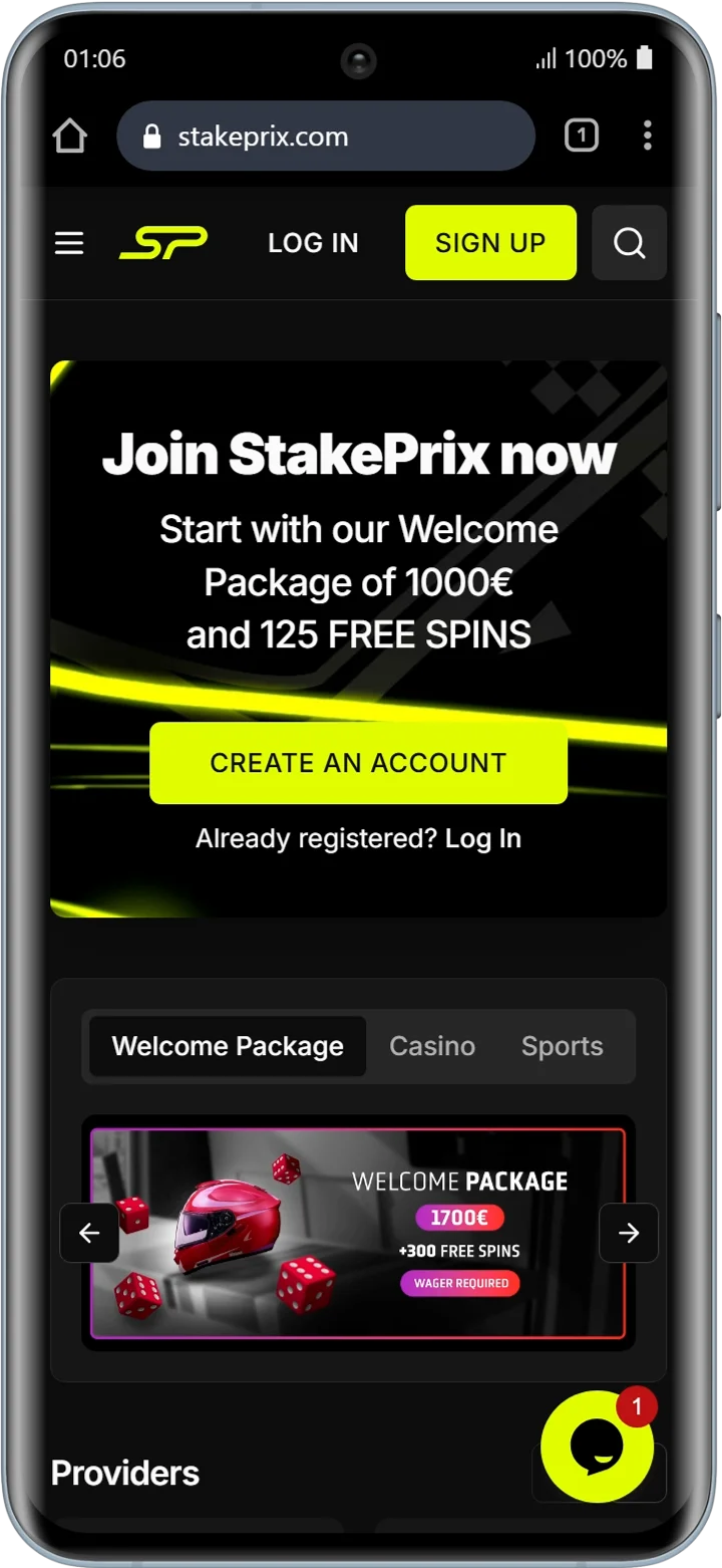 Live Casino on Mobile