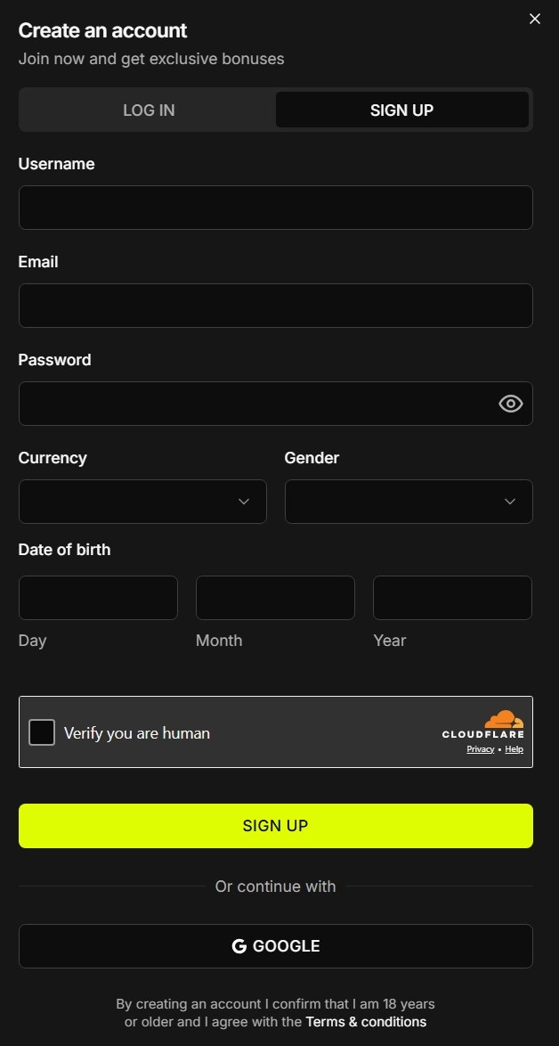 How to register and login